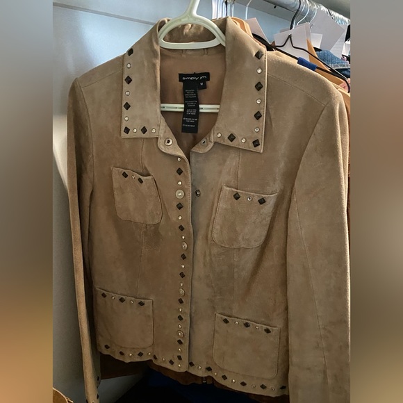 Studded suede jacket - Picture 1 of 1